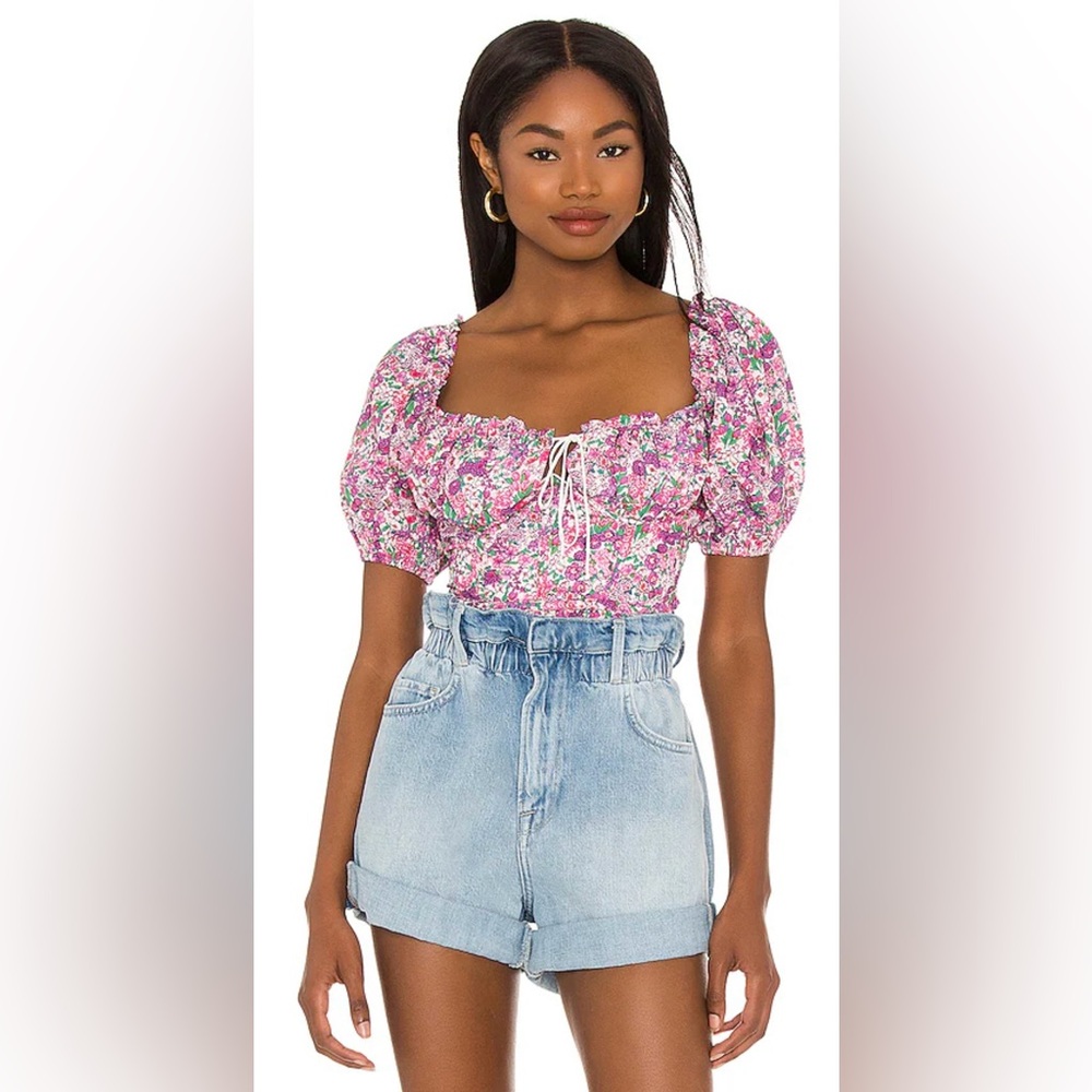 For Love And Lemons Katarina Top